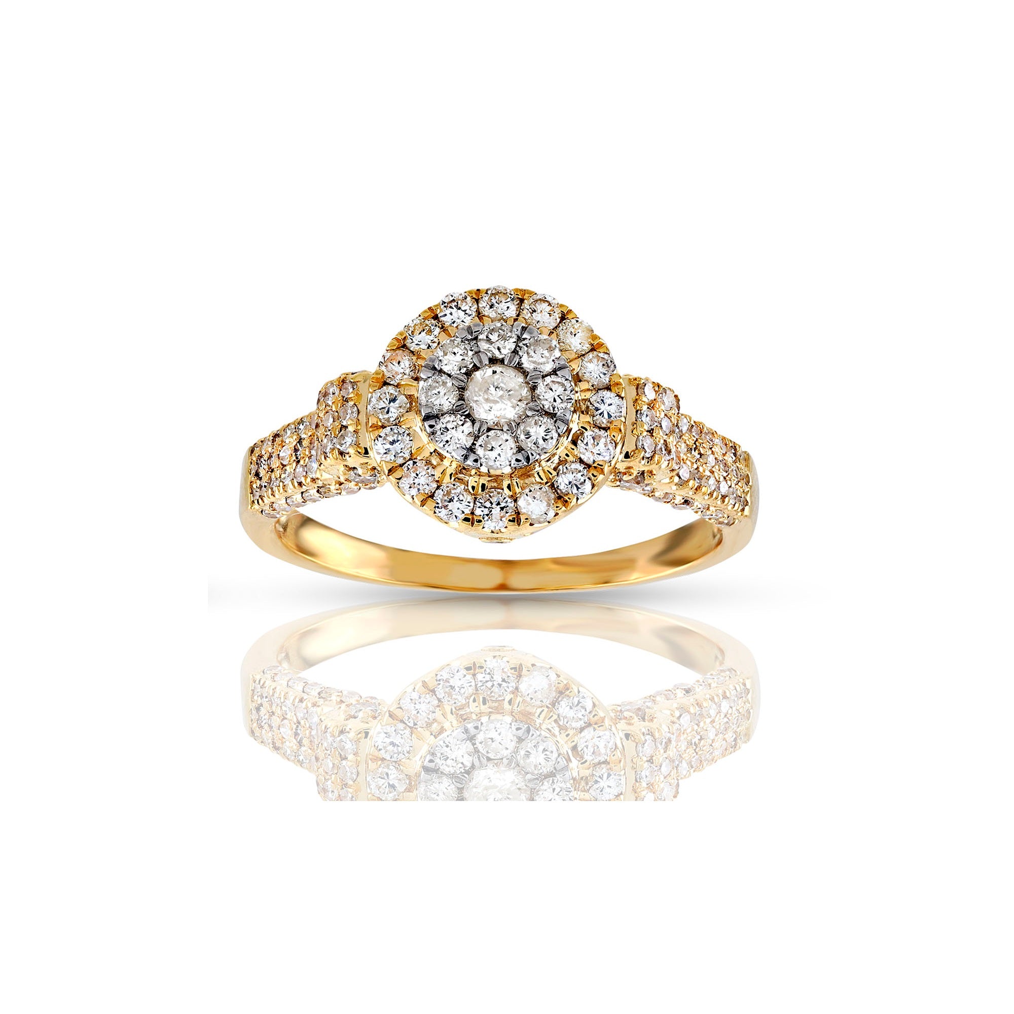 Round Diamond Women's Ring